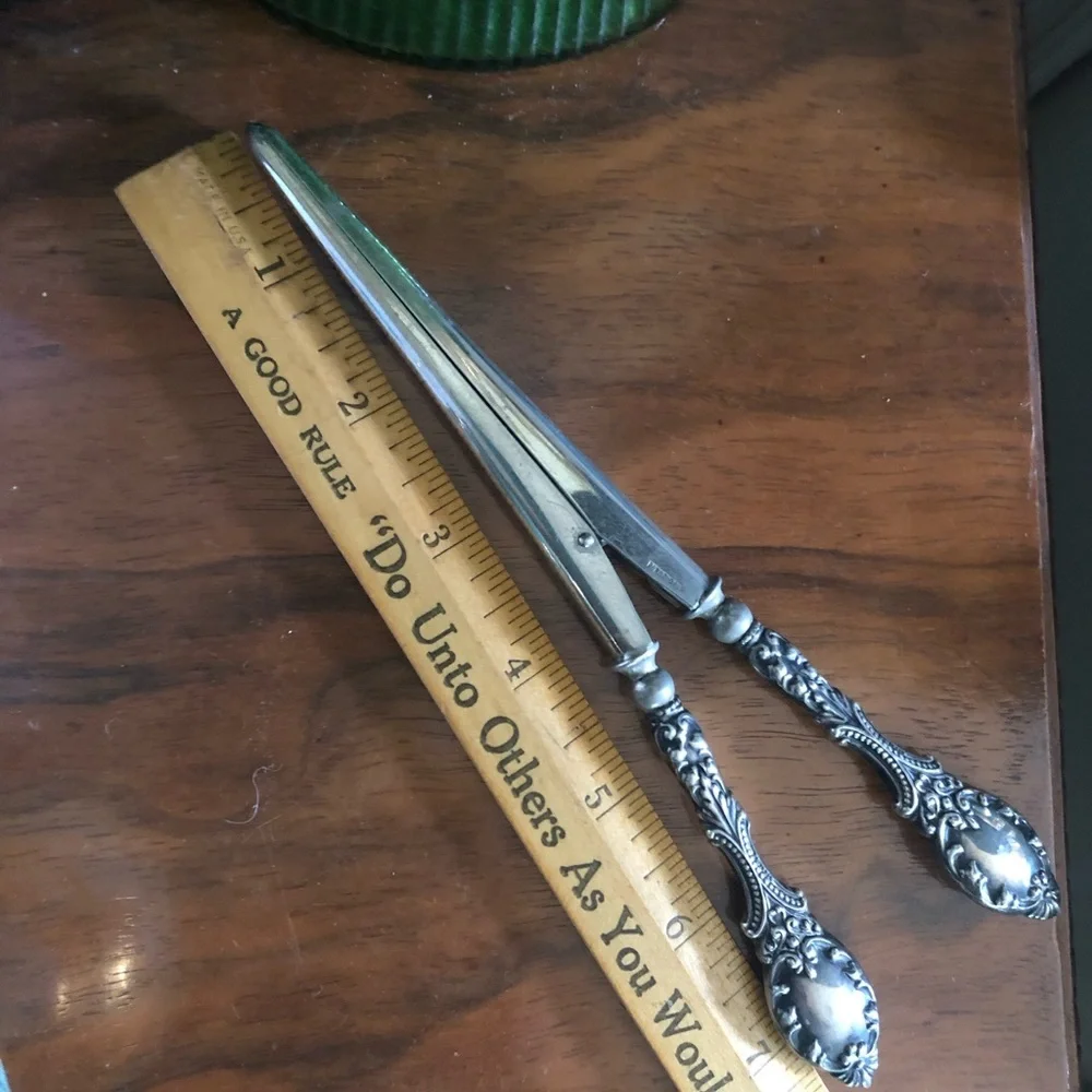 Antique Silver Glove Stretchers